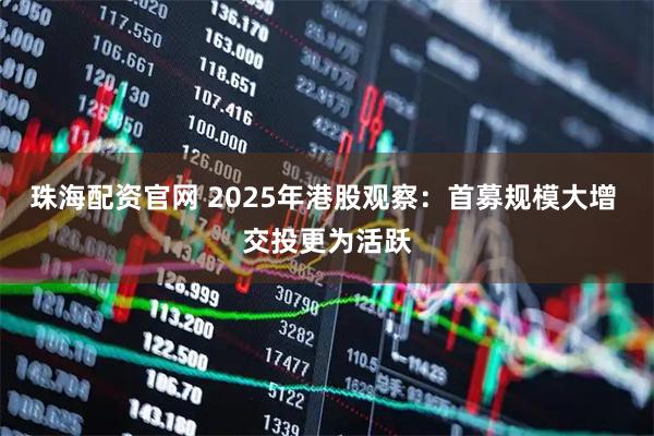 珠海配资官网 2025年港股观察:首募规模大增 交投更为活跃